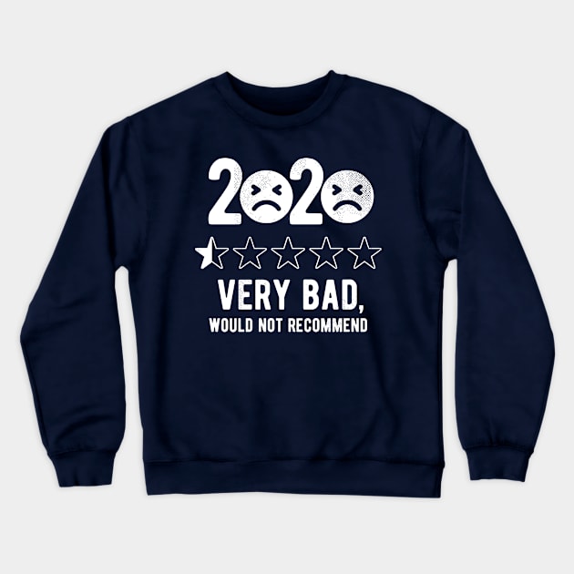 2020 Would Not Recommend bad review presidential election Crewneck Sweatshirt by Gaming champion